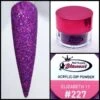 Glamour 2 In 1 Acrylic & Dip Glitter ELIZABETH 11 #227 1/2oz -NAIL BRUSHES Shop G A227 2