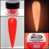 Glamour 2 In 1 Acrylic & Dip GLOW "ORANGE WITH ME" #22 1/2oz -NAIL BRUSHES Shop GD A22 2