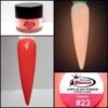 Glamour 2 In 1 Acrylic & Dip GLOW "CAUTION" #23 1/2oz -NAIL BRUSHES Shop GD A23 2