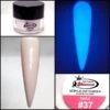 Glamour 2 In 1 Acrylic & Dip GLOW "SINFUL" #37 1/2oz -NAIL BRUSHES Shop GD A37 2