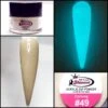 Glamour 2 In 1 Acrylic & Dip GLOW "CALMING" #49 1/2oz -NAIL BRUSHES Shop GD A49 2