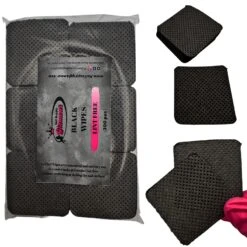 LINT-FREE Nail Wipes (Black) 300 Pcs