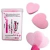 HEART LINT-FREE Nail Wipes (Light Pink) 200 Pcs -NAIL BRUSHES Shop LPHeart200 2