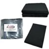 Lint-Free Table Mats (Black) 125 Pcs -NAIL BRUSHES Shop LTM BLK125 2