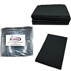 Lint-Free Table Mats (Black) 125 Pcs