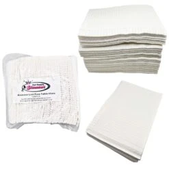 Lint-Free Table Mats (White) 125 Pcs