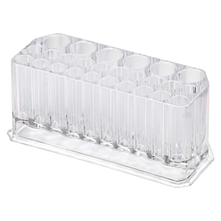 Glamour Clear Brush Holder 3 Glamour Clear Brush Holder