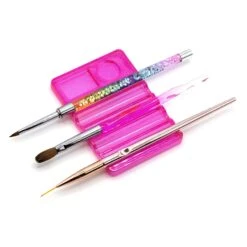 Pink Brush Holder Tray -NAIL BRUSHES Shop NA 268 5