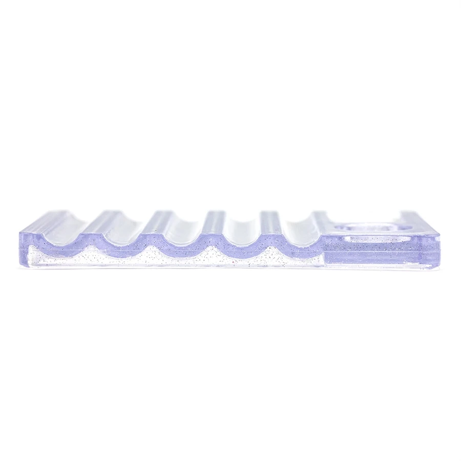 Clear Brush Holder Tray 3 Clear Brush Holder Tray