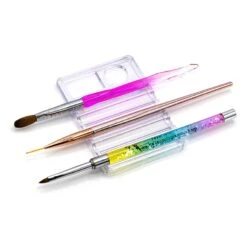 Clear Brush Holder Tray 9 Clear Brush Holder Tray -NAIL BRUSHES Shop NA 269 5