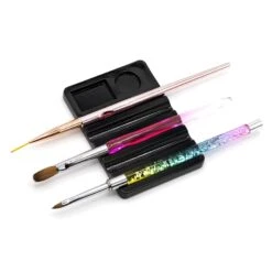 Black Brush Holder Tray -NAIL BRUSHES Shop NA 270 5