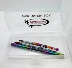 Glamour NAIL BRUSH BOX ( CLEAR )