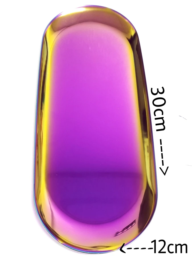 RAINBOW OVAL Tray (Big) 3 RAINBOW OVAL Tray (Big)