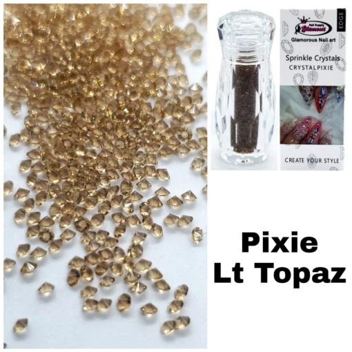 Glamour Crystal Pixie ( LT TOPAZ ) # 11 -NAIL BRUSHES Shop NSG gCp 11 2