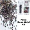 Glamour Crystal Pixie ( ROSE GOLD AB ) # 2 -NAIL BRUSHES Shop NSG gCp 2 2