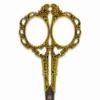 Gold Flower Scissors -NAIL BRUSHES Shop NT 111 3