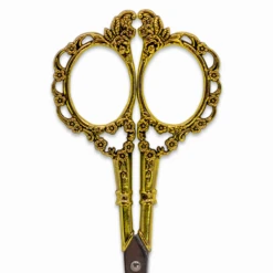 Gold Flower Scissors