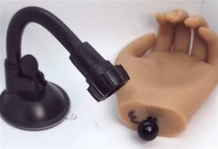 LEFT Glamour Silicone Practice Hand (POSEABLE With STAND) 9 LEFT Glamour Silicone Practice Hand (POSEABLE With STAND) -NAIL BRUSHES Shop NT 117 2