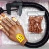 PRACTICE HAND (Removable Tips 100 Pcs) -NAIL BRUSHES Shop NT 120 2