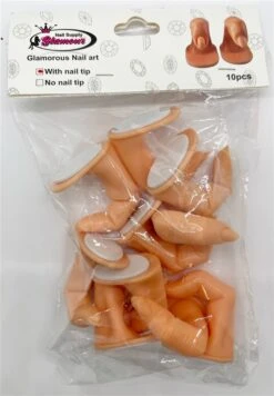 Glamour Practice Fingers 10pcs (With Tip)