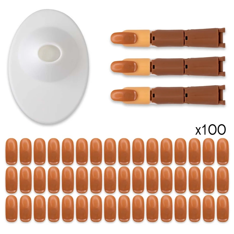 Nail Training Finger (White) 4 Nail Training Finger (White) - Image 2