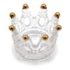 Crown Glass Dappen Dish (Gold) -NAIL BRUSHES Shop NT 156 2
