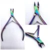 Glamour Rainbow CUTICLE NIPPER 1 / 2 Jaw -NAIL BRUSHES Shop NT 17 2