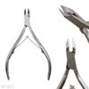 CUTICLE NIPPER (Silver) 1 / 2 Jaw -NAIL BRUSHES Shop NT 231 2