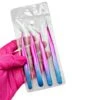 Rainbow TWEEZERS ( 4pc SET ) -NAIL BRUSHES Shop NT 236 3