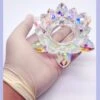 Lotus Flower Glass Dappen Dish 1 Lotus Flower Glass Dappen Dish -NAIL BRUSHES Shop NT 48 3