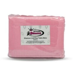 Lint Free Table Mats (Pink) 25 Pcs